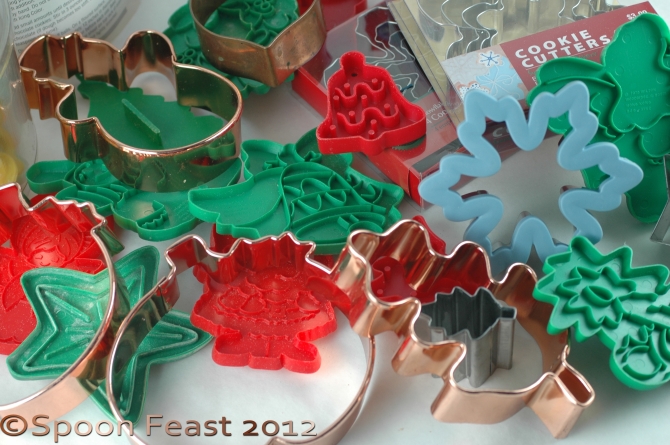 All kinds of cookie cutters